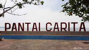 Potret Pantai Carita Dulu Begitu Masyhur, Tiketnya Kini Rp 100 Ribu per Mobil