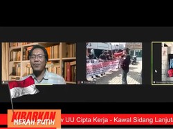 Serikat Buruh Gelar Demo Virtual di Tengah Pandemi, Polisi Beri Apresiasi