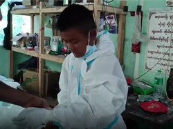 Salut, Bocah 13 Tahun Jadi Volunter untuk Memindahkan Jasad COVID-19