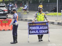 Ganjil Genap di 8 Titik Tetap Berlaku Saat HUT RI 17 Agustus Besok