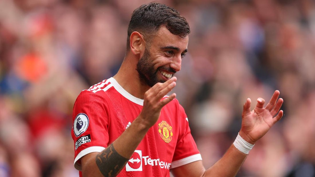Bruno Fernandes dinilai sebagai pemain overrated. (Foto: Getty Images,/Catherine Ivill)