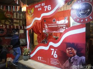 Warkop dan Kafe di Bojonegoro Meriahkan Agustusan dengan Lomba Hias dan Prokes