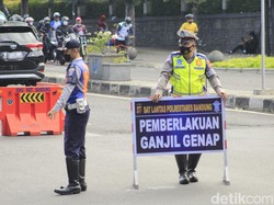 Ingat! Ganjil Genap Jakarta Berlaku di 3 Ruas Jalan Mulai Hari Ini