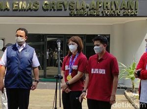 Anies Kukuhkan Greysia-Apriyani Jadi Nama Gelanggang: Mereka Ditempa di DKI Anies Kukuhkan Greysia-Apriyani Jadi Nama Gelanggang: Mereka Ditempa di DKI
