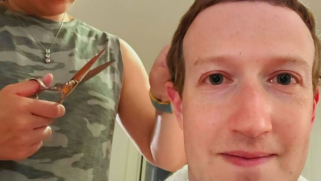 Zuckerberg, Manusia 1.800 Triliun yang Dicukur Istri Sendiri