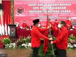 Ganti Djarot, PDIP Tunjuk Eks Bupati Samosir Jadi Ketua DPD Sumut
