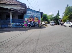 Viral Mural Dipaksa Sehat di Negara yang Sakit di Pasuruan Dihapus