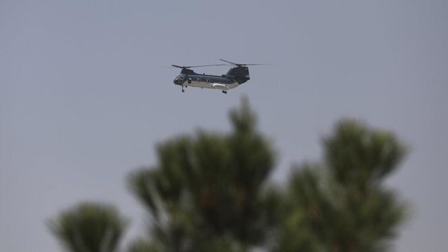 Helikopter AS Wara-wiri di Langit Ibu Kota Afghanistan, Ada Apa?