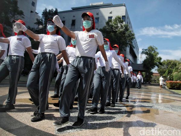 Melihat Latihan Paskibraka Jelang Hari Kemerdekaan Indonesia