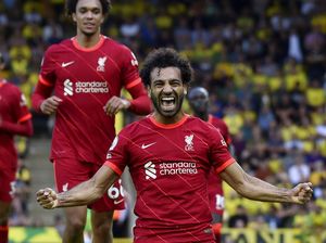 Seperti Biasa, Mo Salah Bikin Gol di Pekan Pembuka Liga Inggris