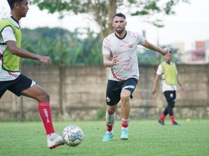Pemain Persija Semangat Kembalikan Kondisi Fisik Jelang Liga 1