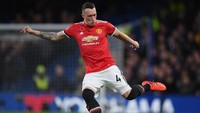 Jones sudah mencatatkan 204 penampilan bersama MU. Enam titel diraihnya (Getty Images)