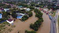 Ribuan Rumah Terendam Banjir, 1.500 Warga Rusia Mengungsi