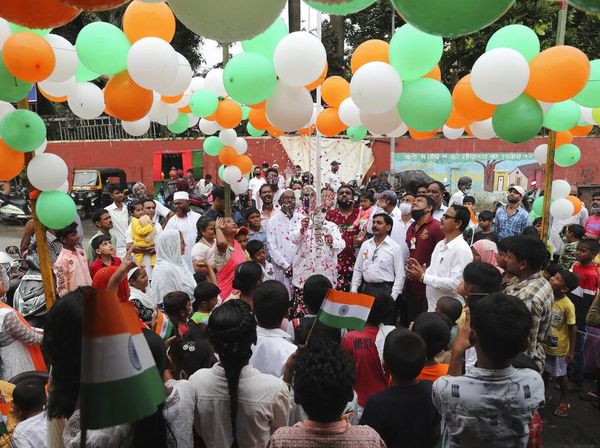 Semarak Perayaan Hari Kemerdekaan di India