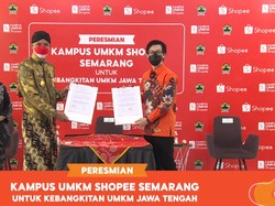 Kampus UMKM Shopee Semarang Dibuka, Targetkan 700.000 UMKM Go Digital