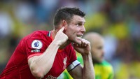 James Milner punya koleksi 86 assist. Dirinya bisa saja menjaga jarak dengan De Bruyne, karena masih aktif bermain di Liverpool (Getty Images)