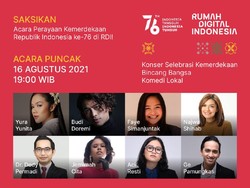 Yuk Malam Ini Tonton Bincang Bangsa-Konser Selebrasi Kemerdekaan di RDI