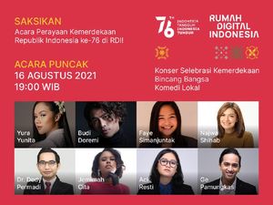 Yuk Malam Ini Tonton Bincang Bangsa-Konser Selebrasi Kemerdekaan di RDI Yuk Malam Ini Tonton Bincang Bangsa-Konser Selebrasi Kemerdekaan di RDI