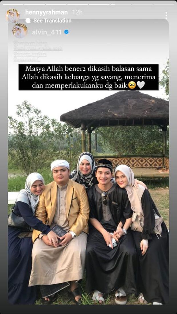 Henny Rahman dan Keluarga Baru