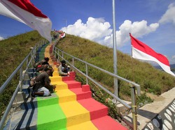 HUT ke-76 RI, Semarak Bendera Merah Putih di Papua