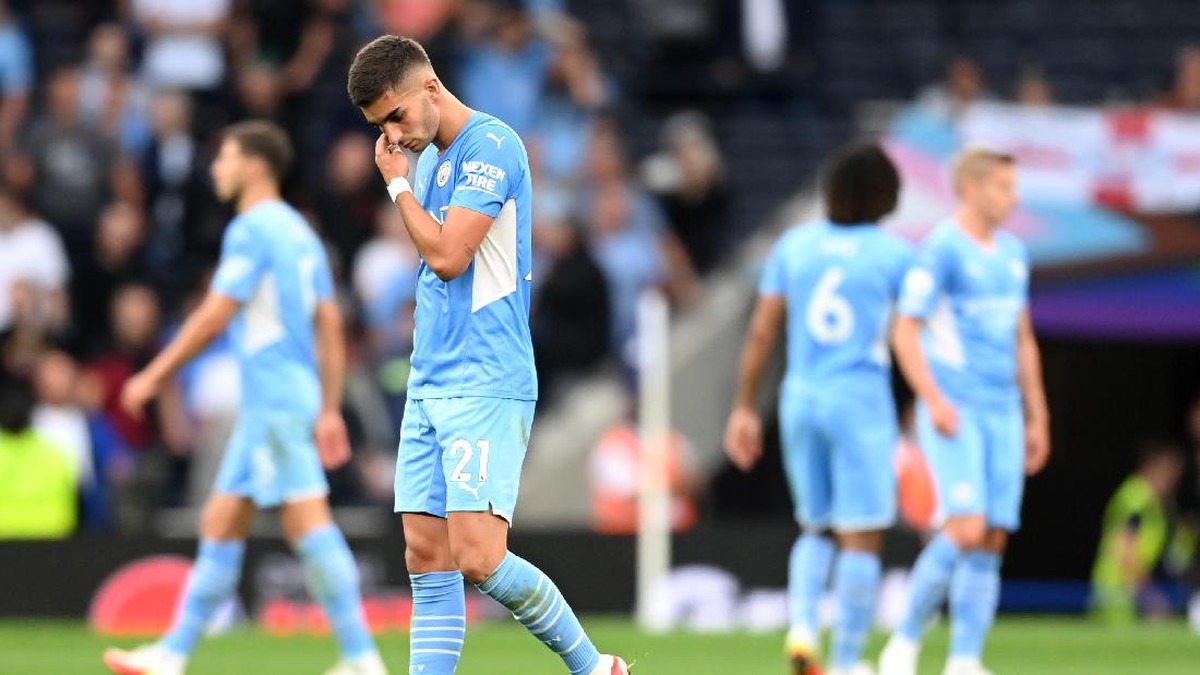 Kekalahan dari Tottenham menandai kekalahan ketiga beruntun Man City tanpa bisa mencetak gol. (Foto: Getty Images/Michael Regan)