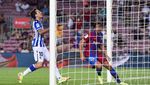 Messi Cabut, Lord Braithwaite Gemilang Bantu Barca Menang