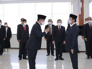 Trenggono Lantik Laksamana Muda TNI Jadi Dirjen PSDKP