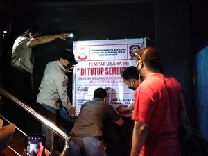 THM Bermodus Warkop Kedapatan Beroperasi di Makassar, Disegel Petugas! THM Bermodus Warkop Kedapatan Beroperasi di Makassar, Disegel Petugas!