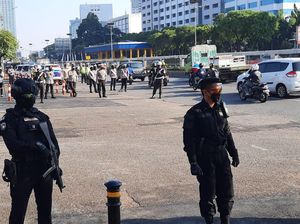 Sidang Tahunan MPR, Penutupan Lalin Sekitar Gedung DPR Situasional Sidang Tahunan MPR, Penutupan Lalin Sekitar Gedung DPR Situasional