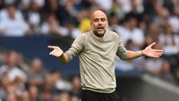Tahun 2021 berjalan cukup baik untuk Pep Guardiola dengan membawa Manchester City juara Liga Inggris dan Piala Liga Inggris. (Getty Images/Michael Regan)