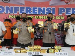 Polisi Gagalkan Pengiriman 18,7 Kg Sabu ke Tangerang yang Dikendalikan Napi