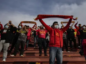 Antusias Fans Sepakbola di Chile Boleh Masuk Stadion Lagi