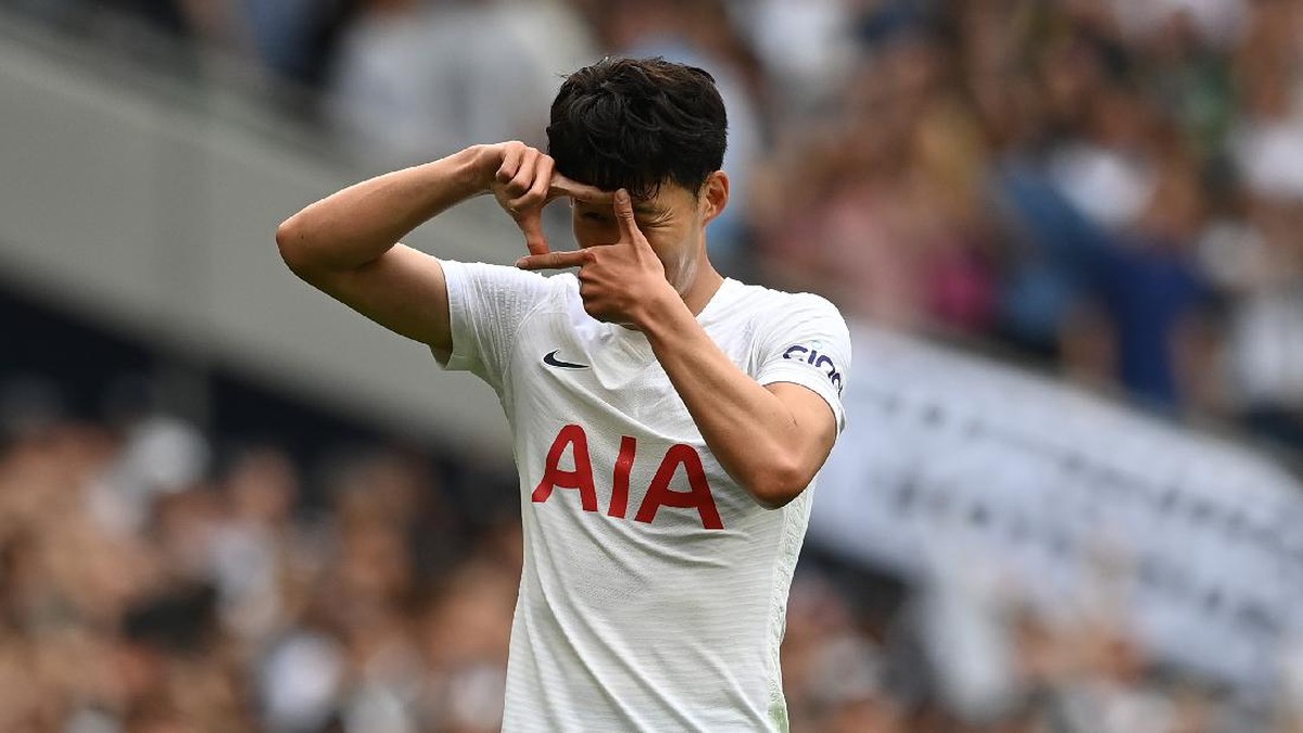 Son Heung-min menjadi penentu kemenangan Tottenham Hotspur atas Manchester City. (Foto: Getty Images/Shaun Botterill)