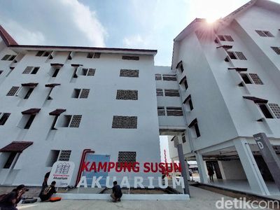 Wujud Kampung Susun Akuarium yang Bakal Segera Diresmikan Anies