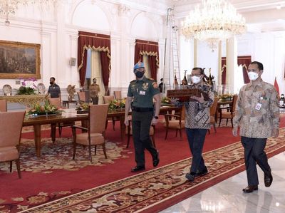 HUT ke-76 RI, Naskah Asli Teks Proklamasi Tiba di Istana Merdeka
