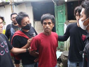 Lempari 2 Pengendara Hingga Jatuh dan Tewas, Pria di Makassar Dibekuk