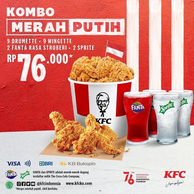 promo menarik yang ditawarkan oleh KFC