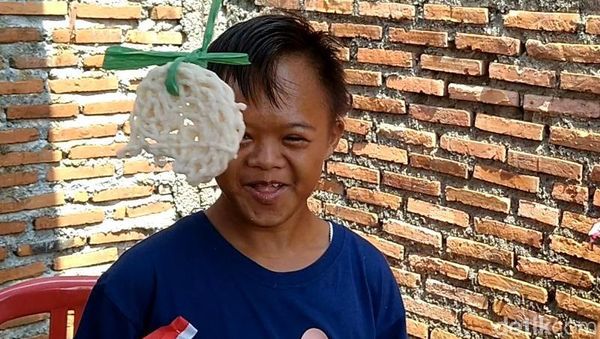 Suka Cita Penyandang Disabilitas di Pekalongan Rayakan HUT Ke-76 RI