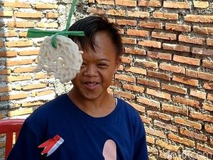 Suka Cita Penyandang Disabilitas di Pekalongan Rayakan HUT Ke-76 RI