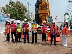 Pengeboran Pertama Dimulai, Tol Bertingkat Harbour Road II RI Kelar 2024