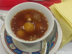 Legit Hangat! Wedang Ronde dari Ubi Jalar dari Kudus