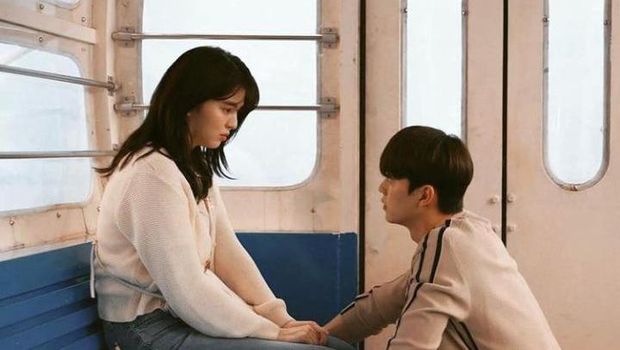 Yoo Na Bi dan Park Jae eon di drama Nevertheless/Instagram.com/nevertheless_k_drama