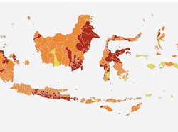 DKI, Jawa Barat, Banten Sudah Bebas dari Zona Merah