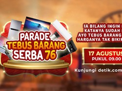 Selamat! Ini detikers Beruntung yang Bisa Menebus Barang Pilihannya!
