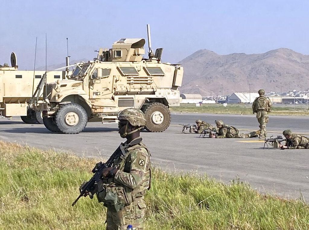 Tepis Taliban, Pentagon Tegaskan Militer AS Masih Kuasai Bandara Kabul