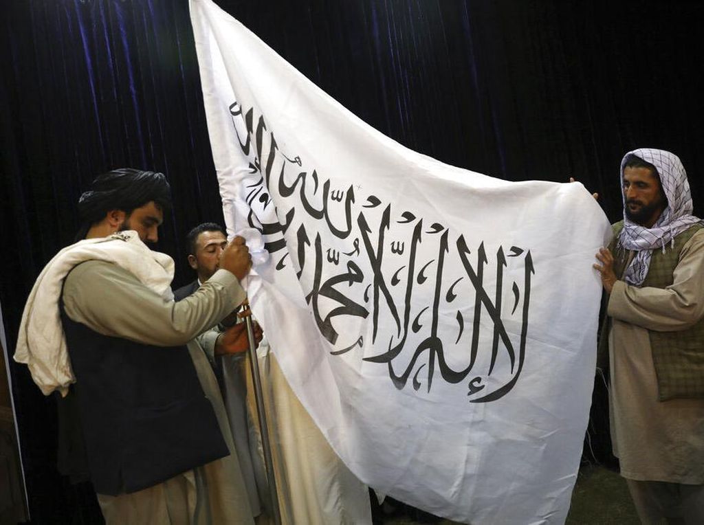 Taliban Ganti Bendera Nasional Afghanistan, Bendera Lama Dilarang