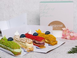 Di Bakery Ini Kamu Bisa Nikmati Kue-kue Prancis Cantik dengan Interior Bunga