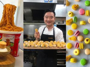 Keren Banget! Chef Indonesia Ini Sukses Buat Macaron Rasa Sate hingga Indomie Keren Banget! Chef Indonesia Ini Sukses Buat Macaron Rasa Sate hingga Indomie