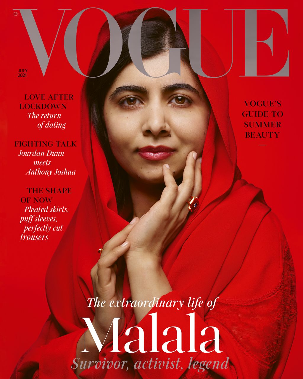 Malala Vogue UK July 2021