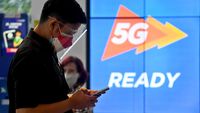 Menjajal Layanan 5G di XL Center Jakarta